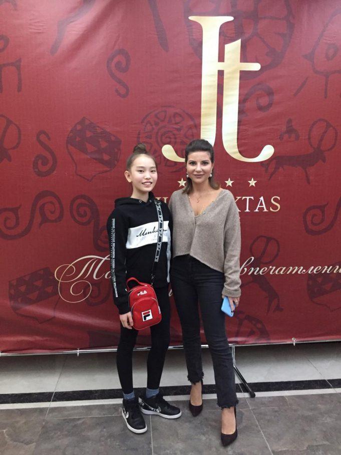 Ученица 8 "Г" класса Есенбаева Дария дала интервью в Technovation