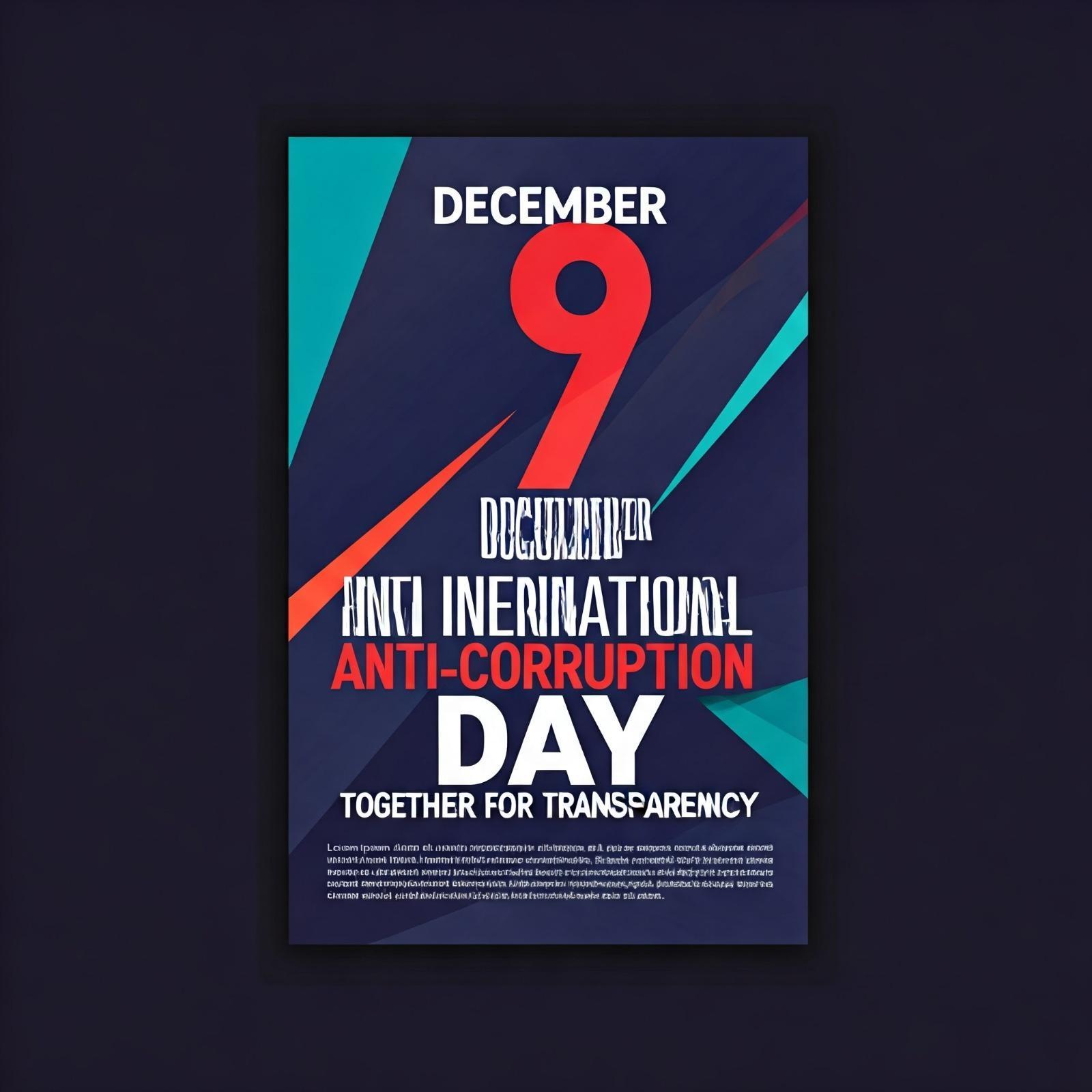 9 желтоқсан – Дүниежүзілік сыбайлас жемқорлыққа қарсы күрес күні