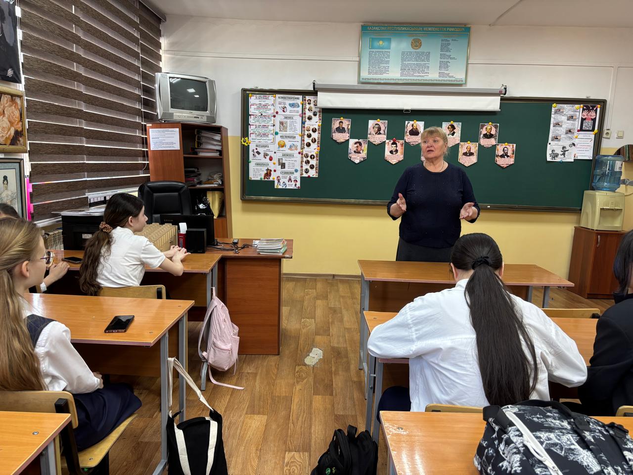 "Оқушылардың сауаттылық апталығы".Недели читательской грамотности