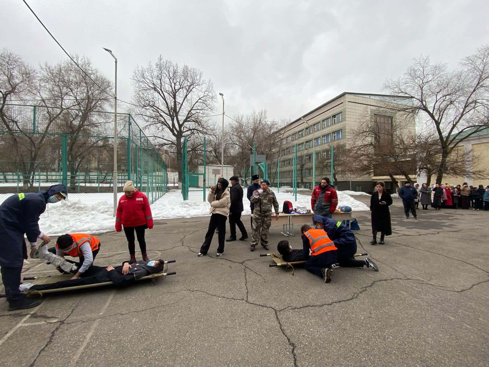 Жоспарлы жалпықалалық сейсмикалық дайындық/ Плановая общегородская сейсмотренировка