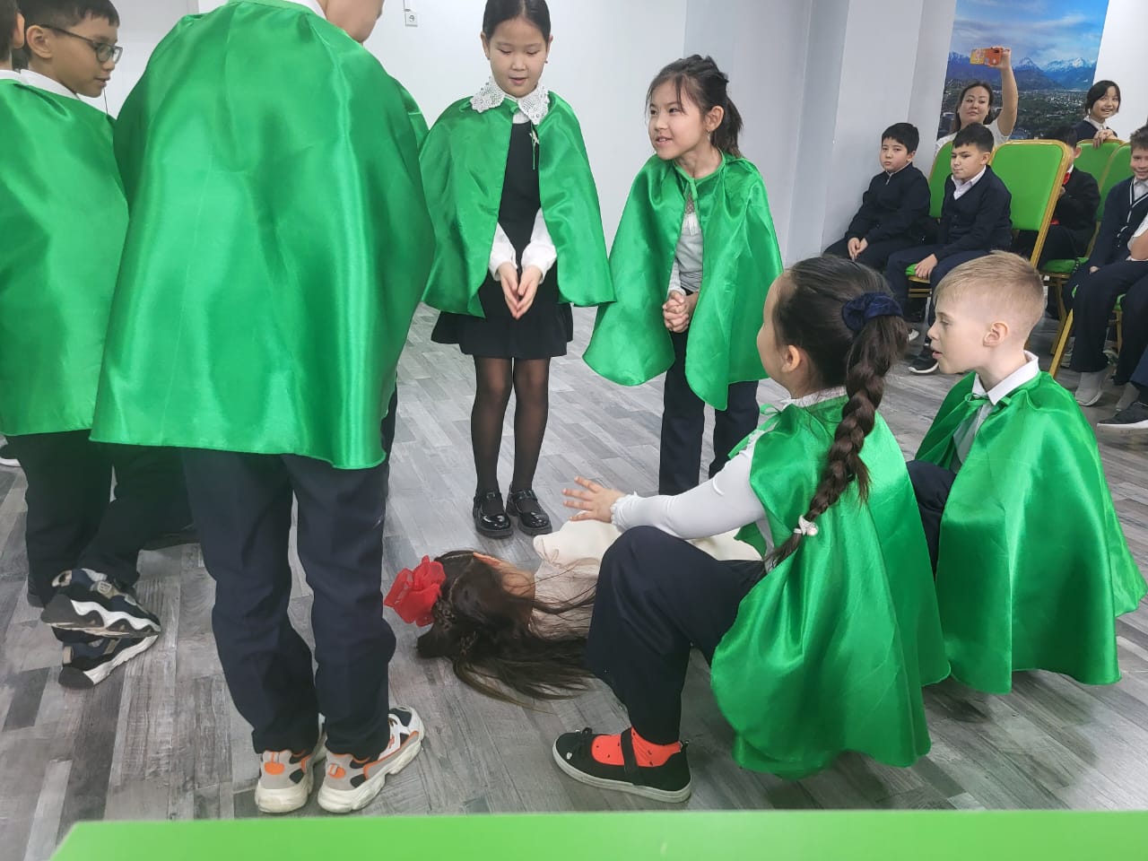 "Оқушылардың сауаттылық апталығы".Недели читательской грамотности