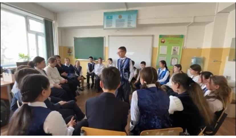 Тренинг сабағы/Тренинговое занятие