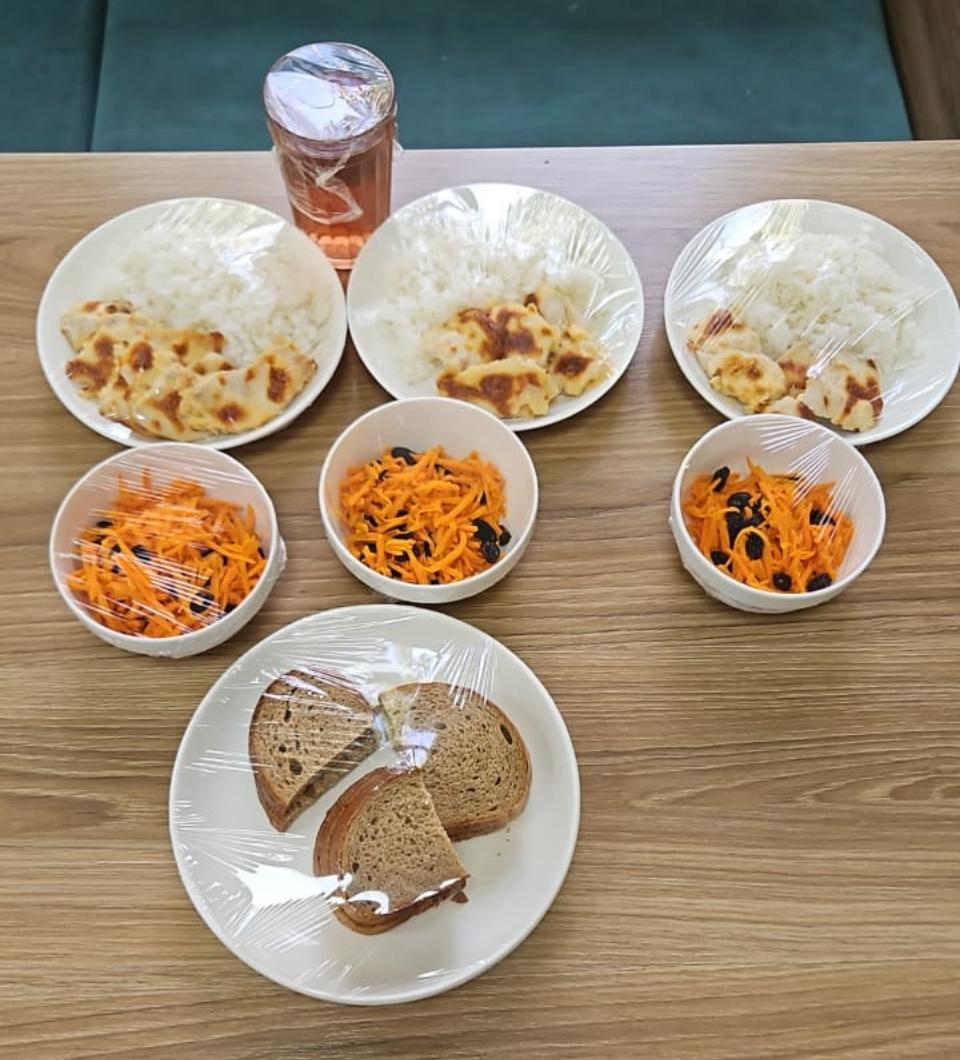 15 қыркүйекке арналған ас мәзірі/ Контрольное блюдо на 15 сентября