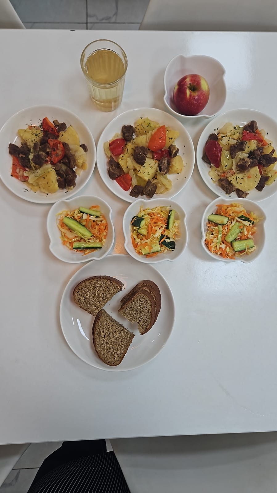 26 қыркүйекке арналған ас мәзірі/ Контрольное блюдо на 26 сентября