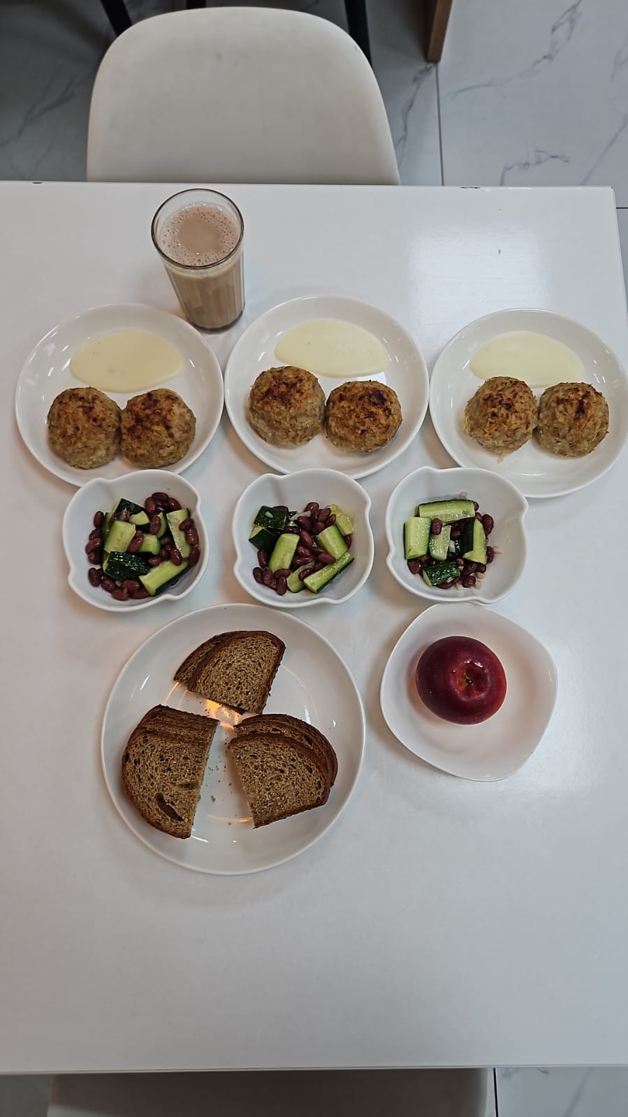 22 қазанға арналған ас мәзірі/ Контрольное блюдо на 22 октября