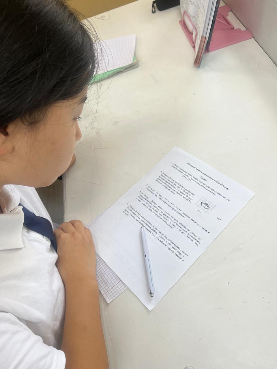 М.Маметова атындағы №28 мектеп-лицейінде пәндік олимпиаданың мектеп кезеңі өтті