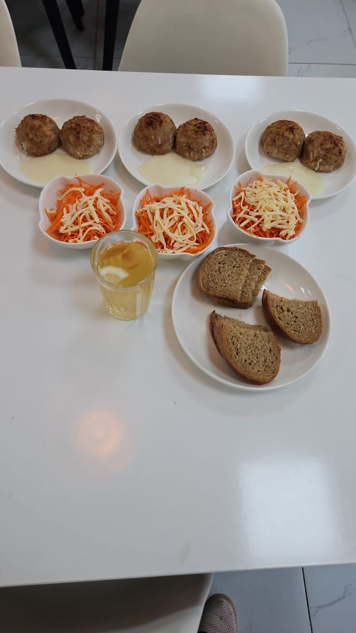 12  қараша арналған ас мәзірі/ Контрольное блюдо на 12 ноября