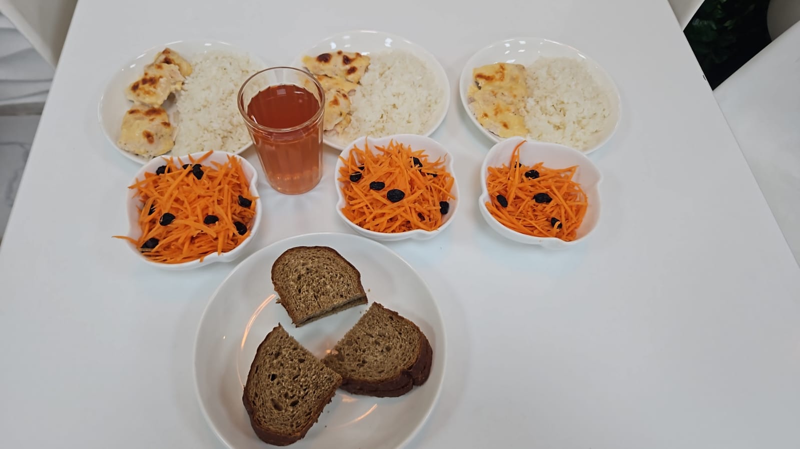 17  қарашаға арналған ас мәзірі/ Контрольное блюдо на 17 ноября