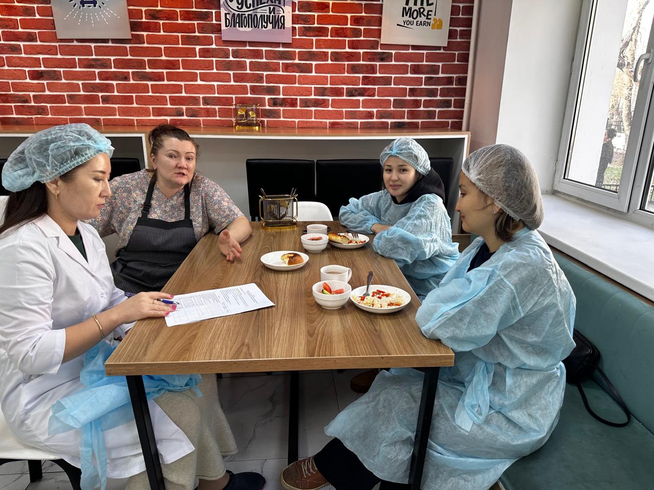 №3 мектеп асханасын тексеру актісі/Акт №3 проверки школьной столовой мониторинговой комисии