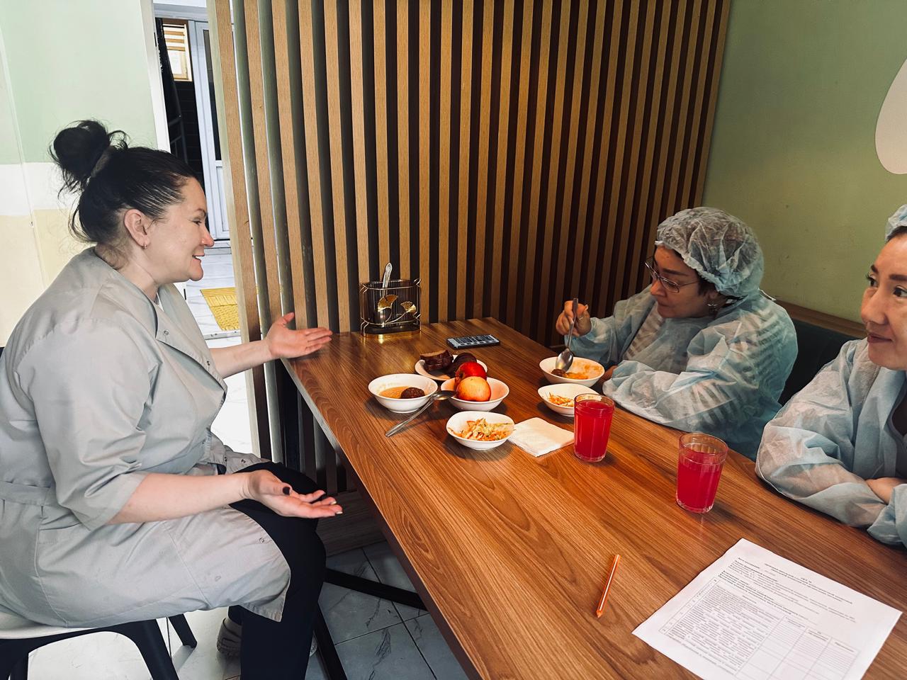 №4 мектеп асханасын тексеру актісі/Акт №4 проверки школьной столовой мониторинговой комисии