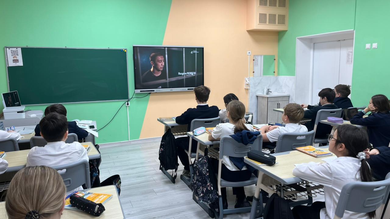 📢 М.Мәметова атындағы №28 мектеп-лицейінде профилактикалық іс-шара өтті/📢 Профилактическое мероприятие в КГУ «Школа-лицей №28 им. М. Маметовой»