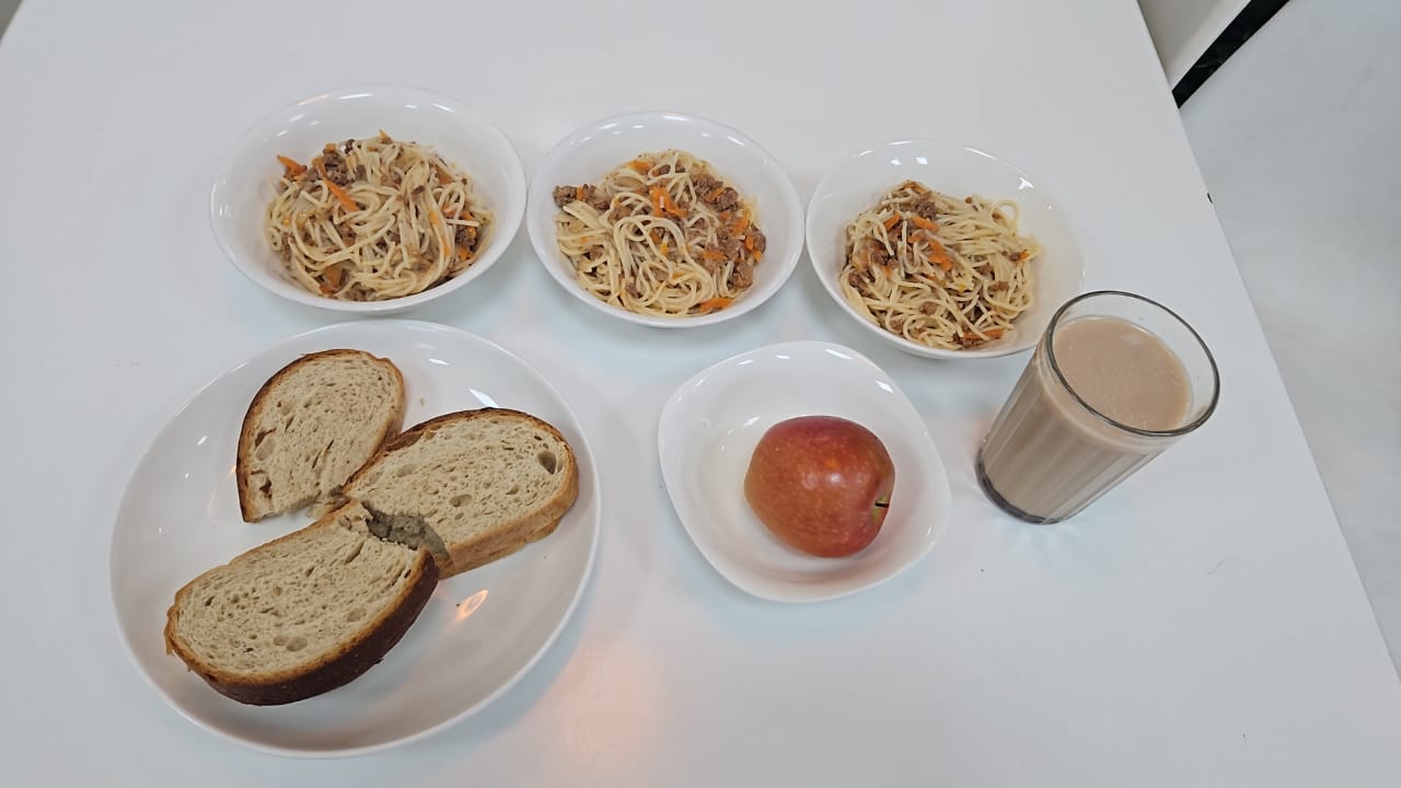 24 желтоқсанға арналған ас мәзірі/ Контрольное блюдо на 24 декабря