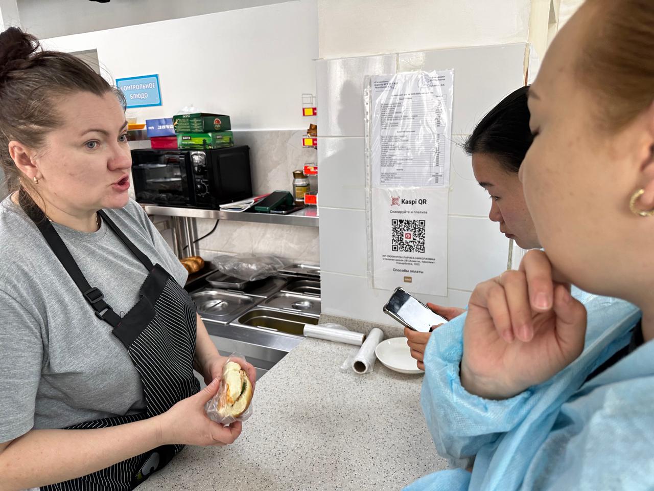 №7 мектеп асханасын тексеру актісі/Акт №7 проверки школьной столовой мониторинговой комисии