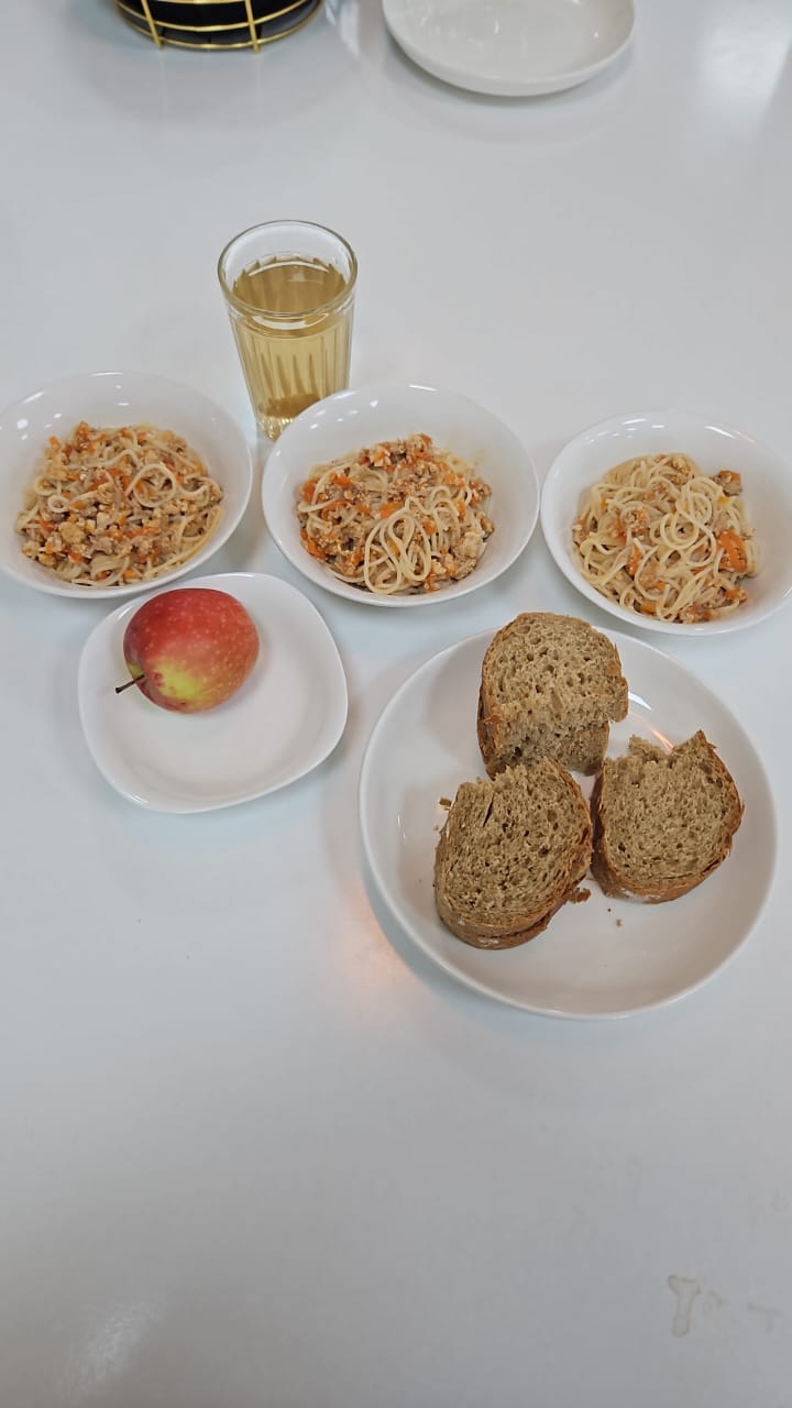 13  қаңтарға арналған ас мәзірі/ Контрольное блюдо на 13 января