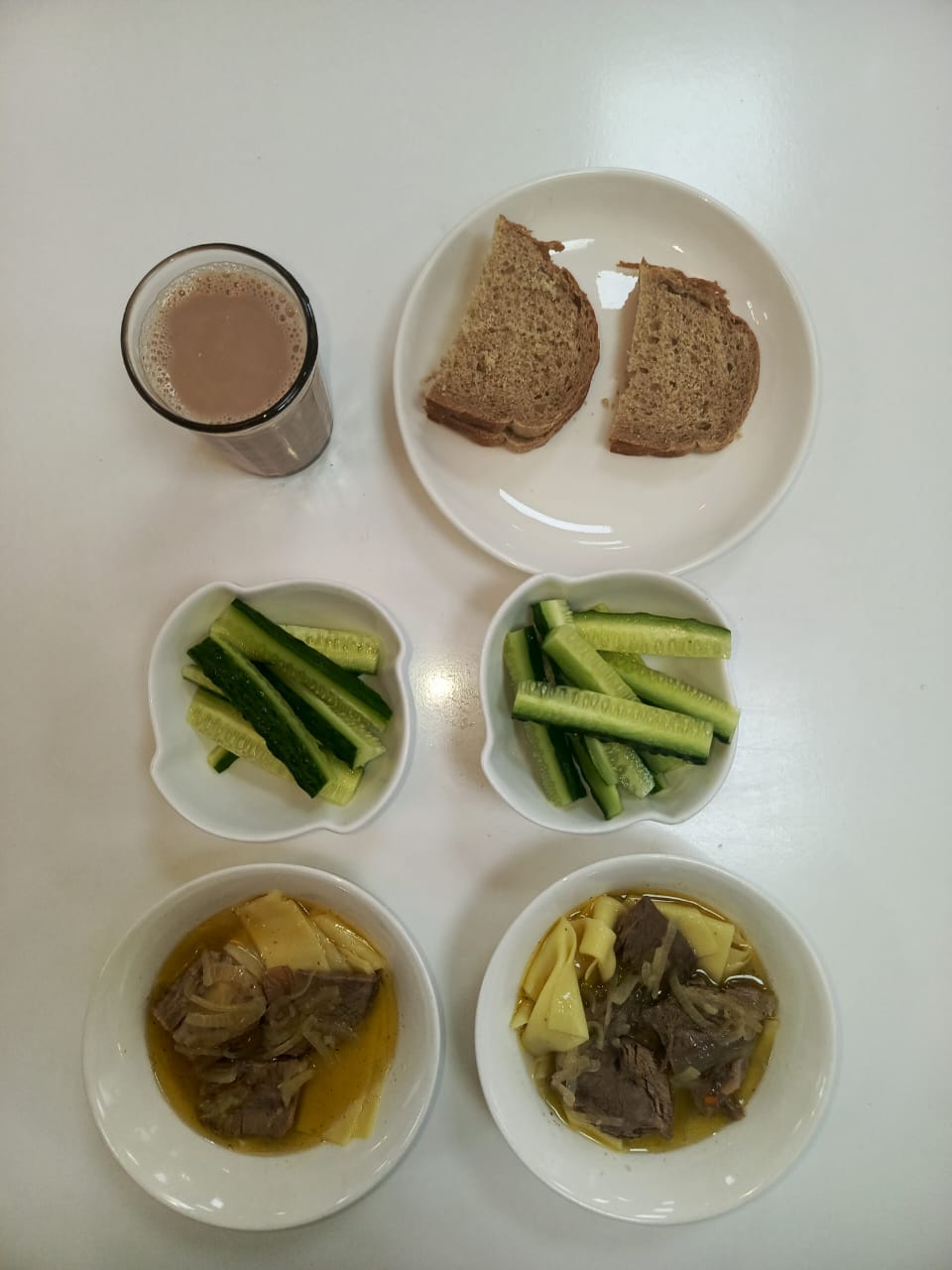 16  қаңтарға арналған ас мәзірі/ Контрольное блюдо на 16 января