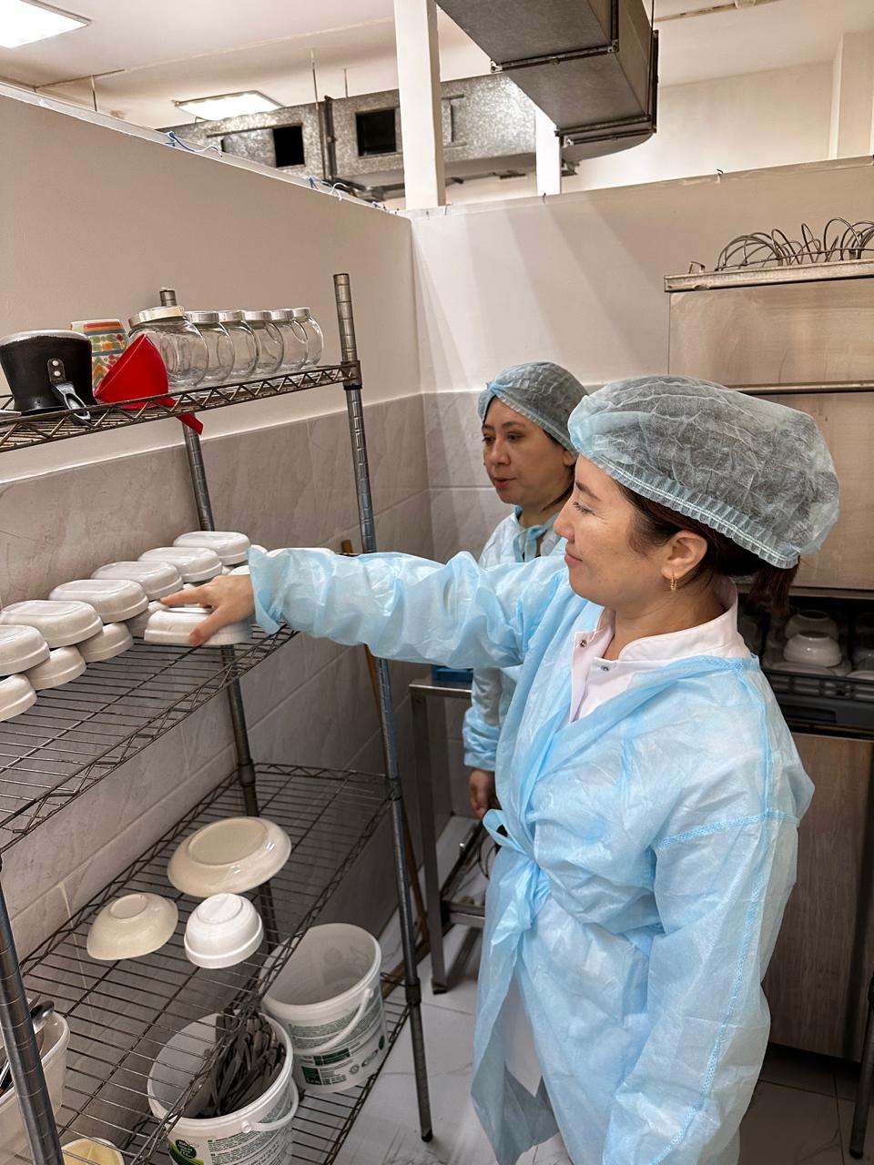 №9 мектеп асханасын тексеру актісі/Акт №9 проверки школьной столовой мониторинговой комисии