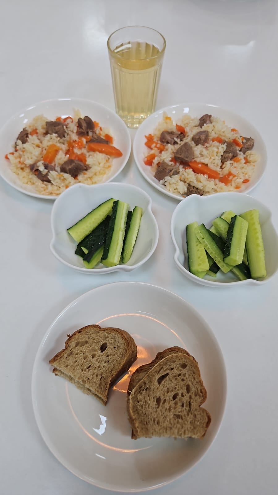 06 ақпанға арналған ас мәзірі/ Контрольное блюдо на 06  февраля